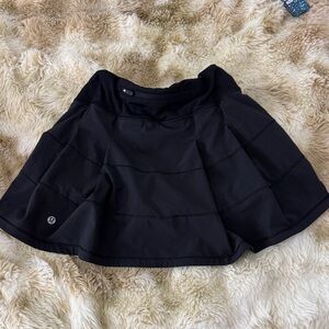 lululemon athletica Black Mini Skirt